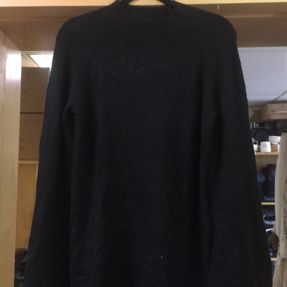 Brand new Olivaceous mock neck black sweater